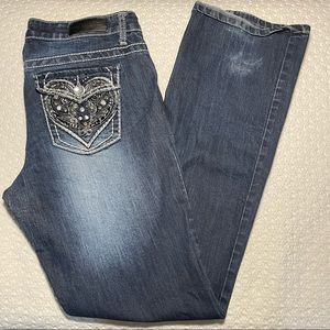 Slim Bootcut Jeans